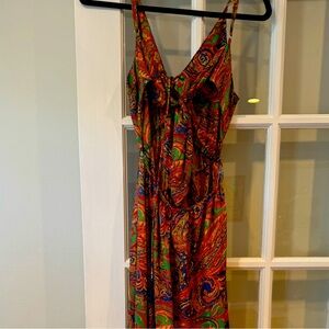 Paisley Multicolor Women's Dress